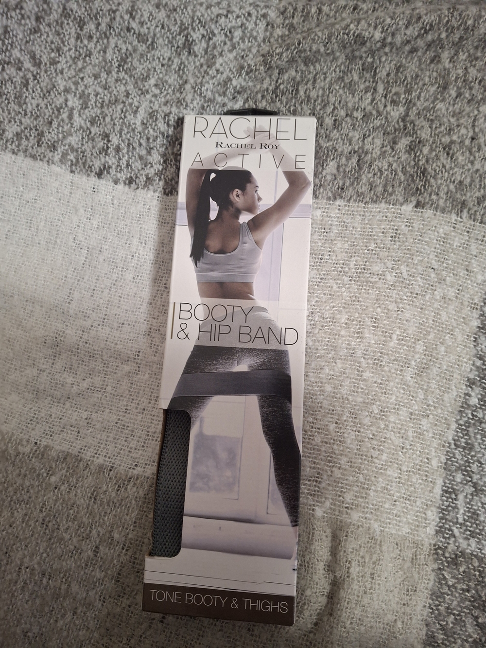 RACHEL Rachel Roy Active Booty & Hip Band - Black and Gray